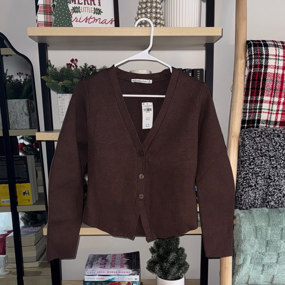 Abercrombie & Fitch LuxeLoft Rounded Sleeve Cardigan